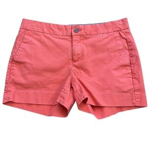 Banana Republic Hampton Fit Coral Cotton Shorts Size 2